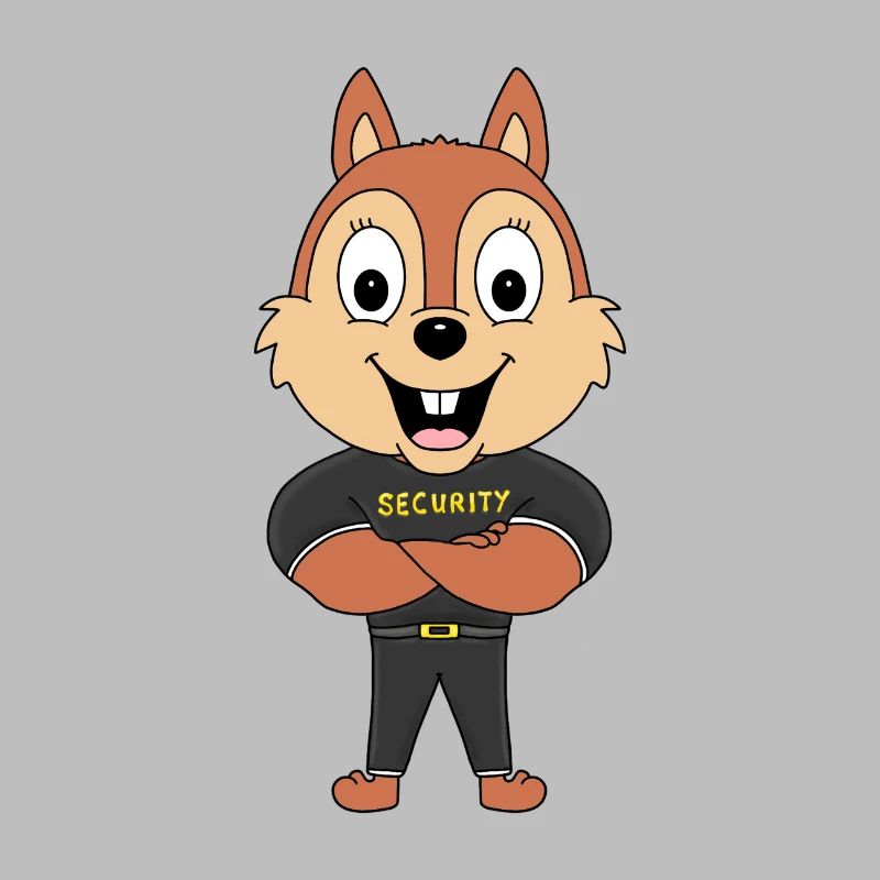 EICHHÖRNCHEN - SECURITY - TIER - TIERISCH