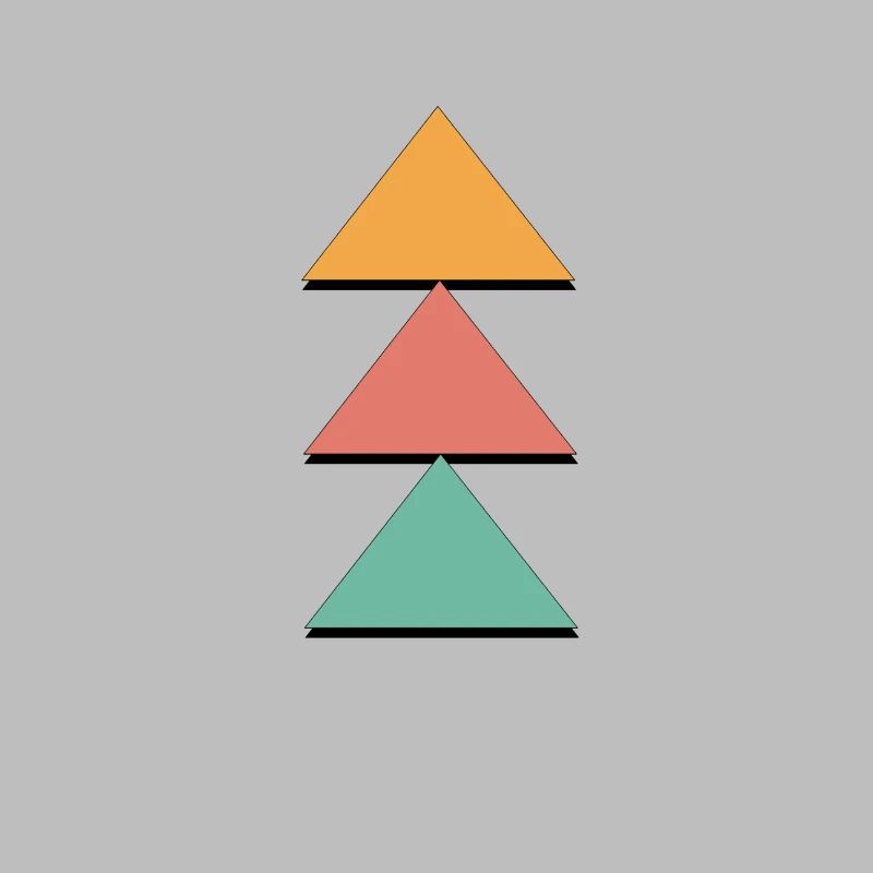 Triangle coloré