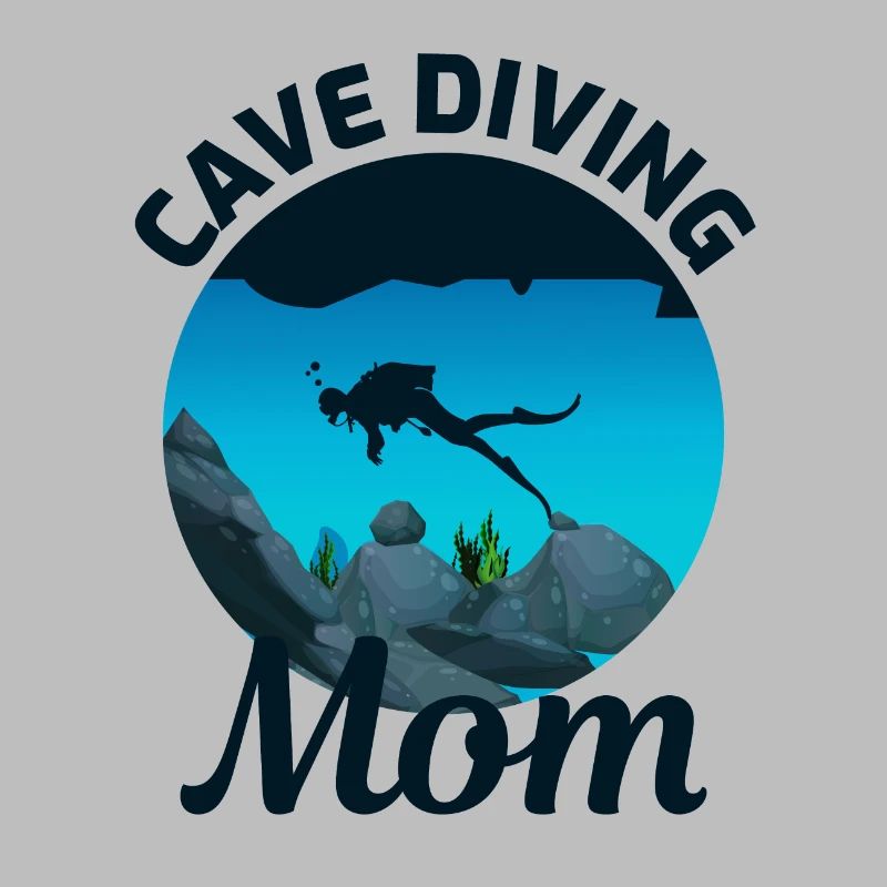 Höhlentauchen Mutter Muttertagsgeschenk