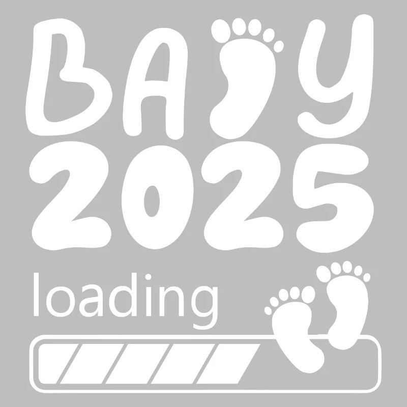 Baby 2025 loading, Ich werde 2025 Mutter