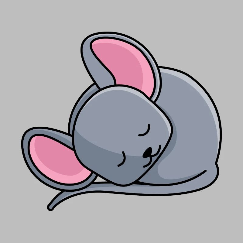 Sleeping mouse - design