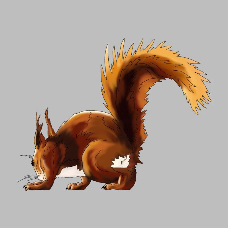 Squirrel Velcro Fall Edition