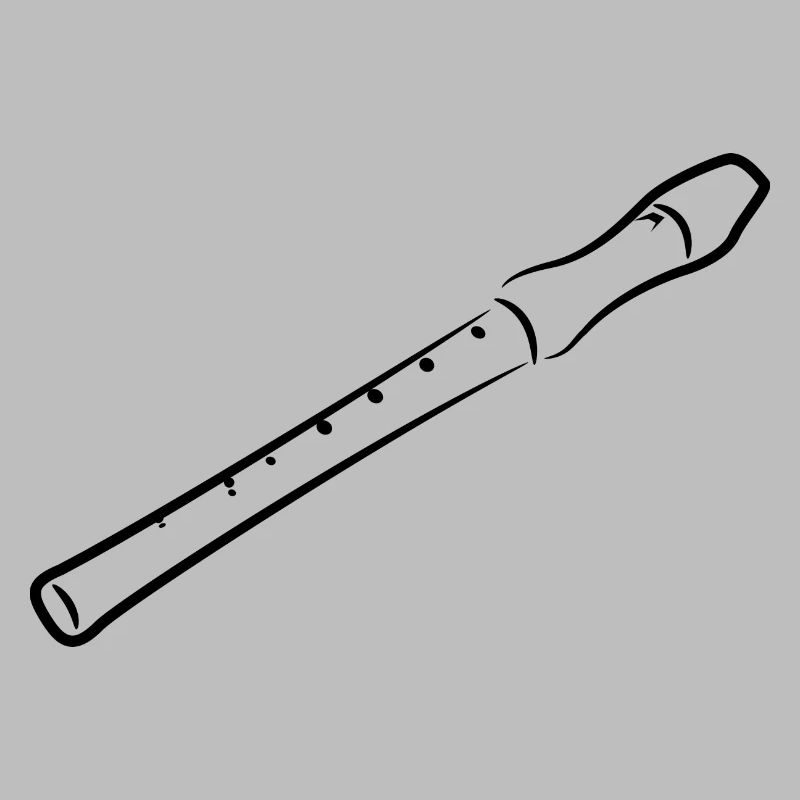 Flute Drawing