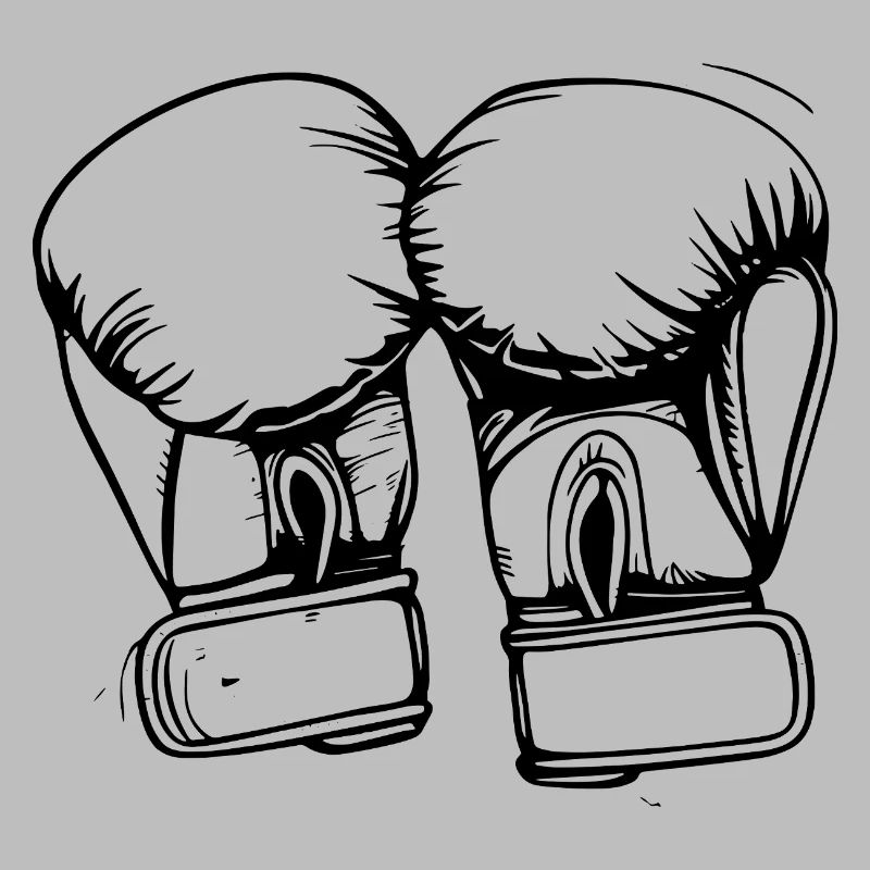 Dessin de gants de boxe