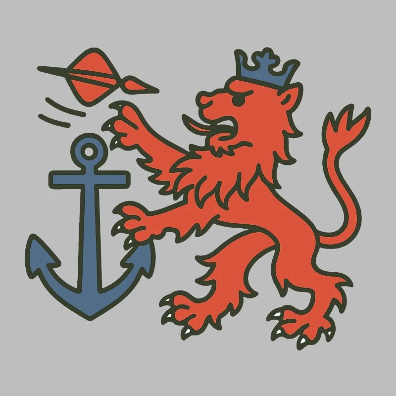 Dusseldorf Lion with Dart