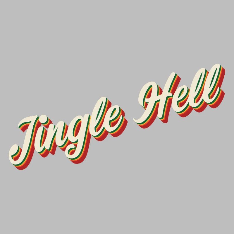 Jingle Hell Conception de Noël