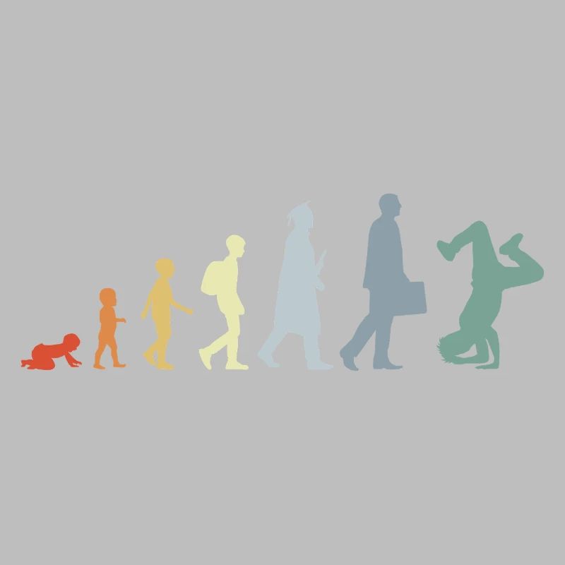 Vintage Breakdancer Evolution