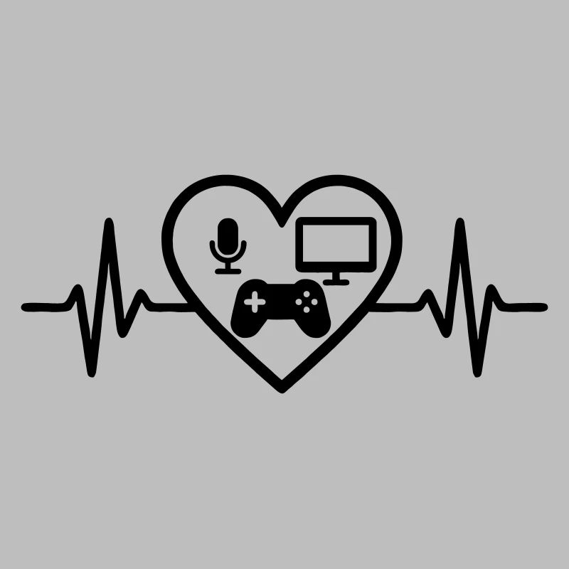 Streaming Gamer Heart Micro Screen Controller