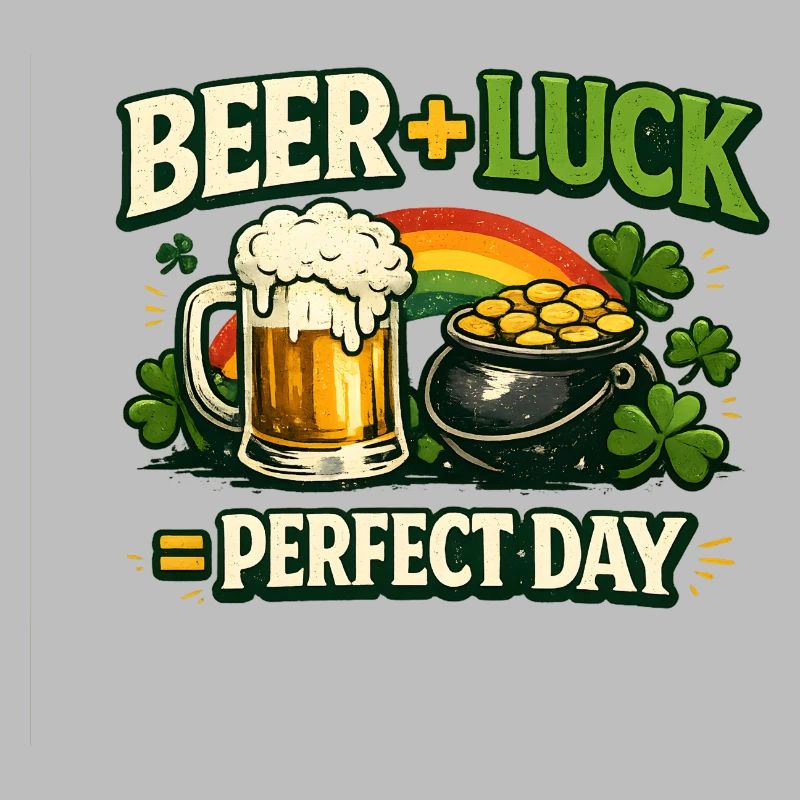 Journée parfaite de la chance de la bière