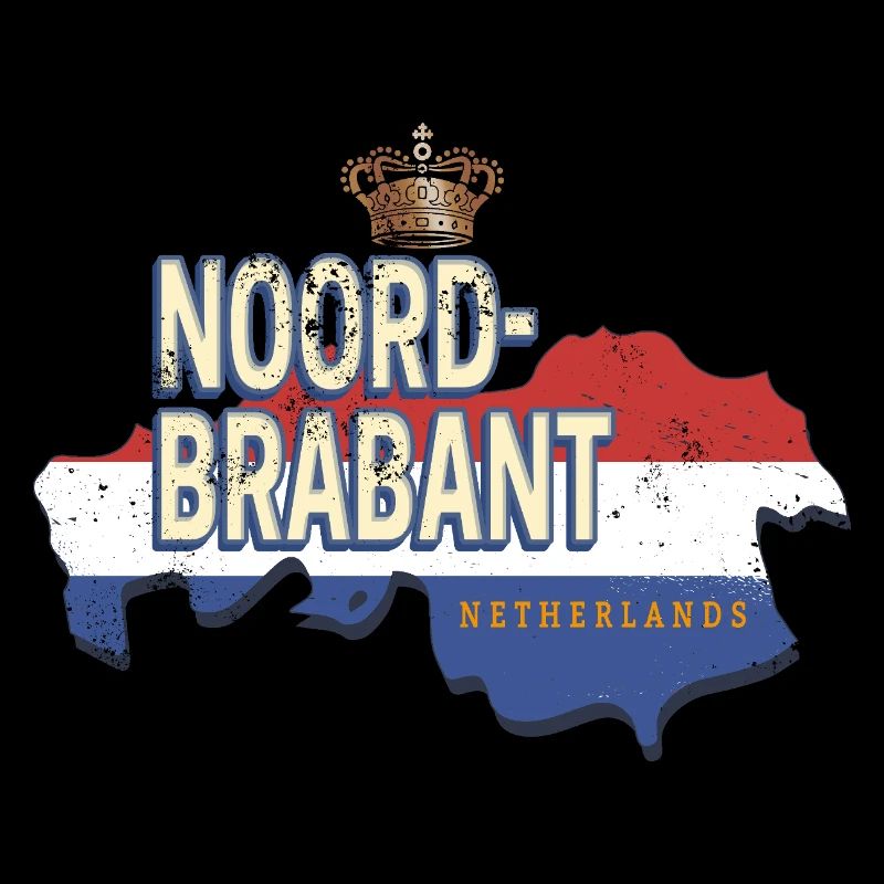 North Brabant Netherlands Retro Holland Souvenir