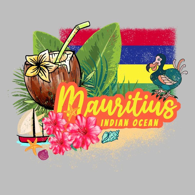 Mauritius Retro Indischer Ozean Dodo Souvenir