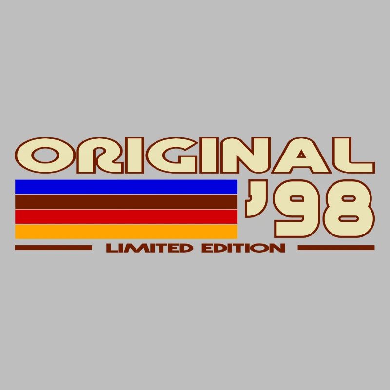 Originales 98er Retro Rainbow