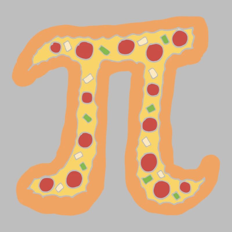 Pizza Pi Funny Visual Math Pun Gift