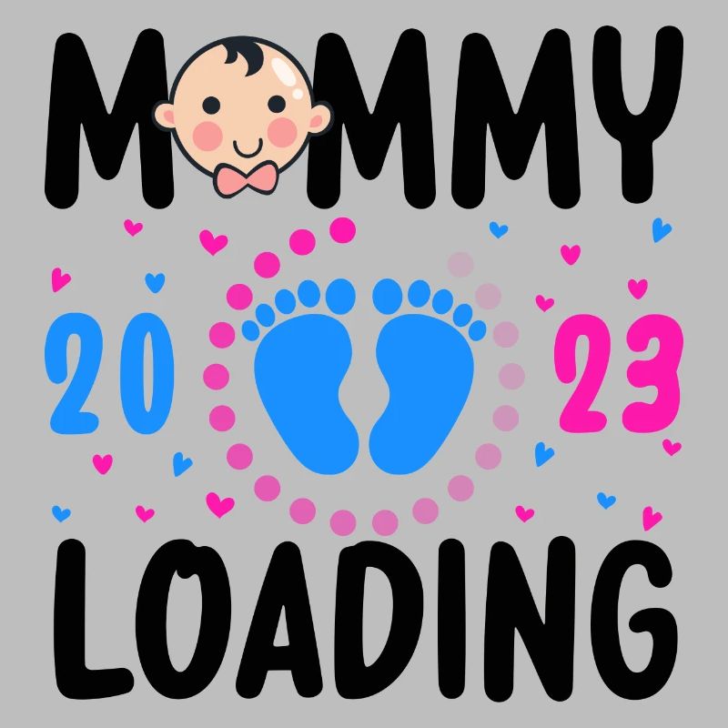 Mama loading 2023, werdende Mutter 2023
