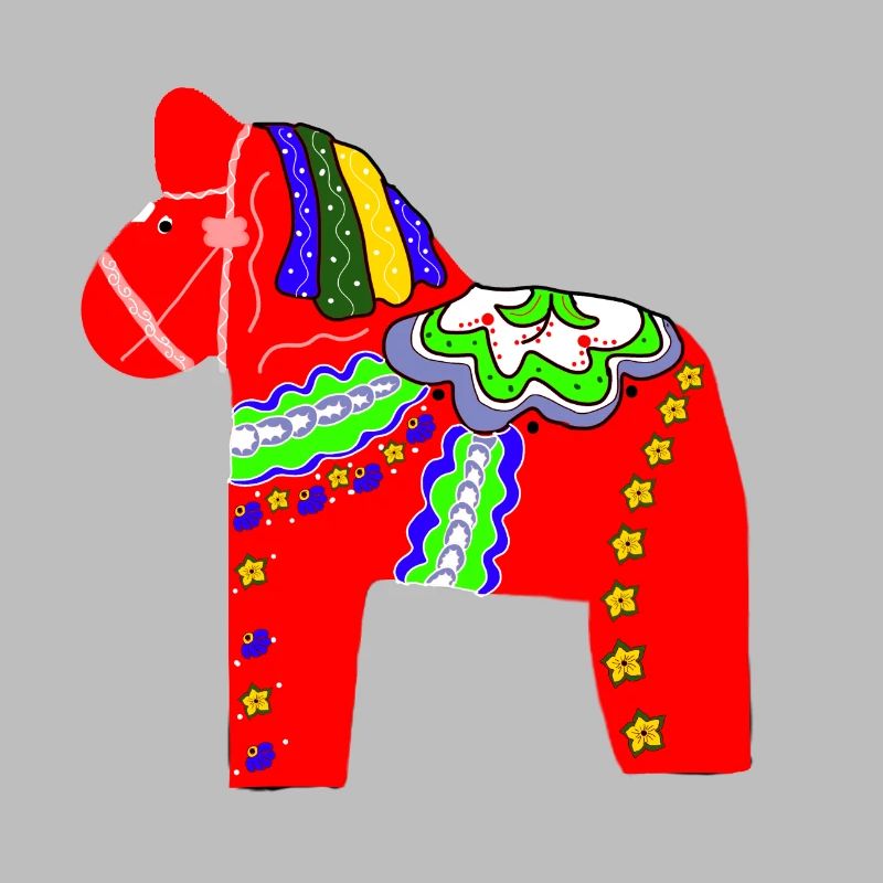 Dalapferd ou Dalahäst