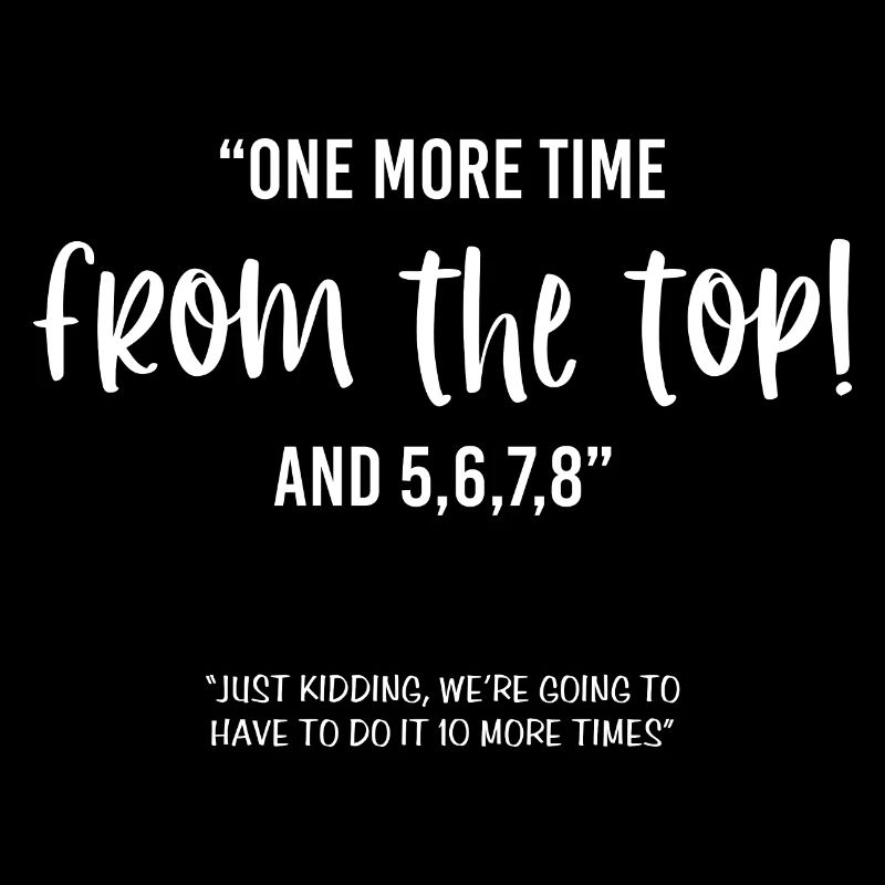 Funny Dance Teacher Instructor