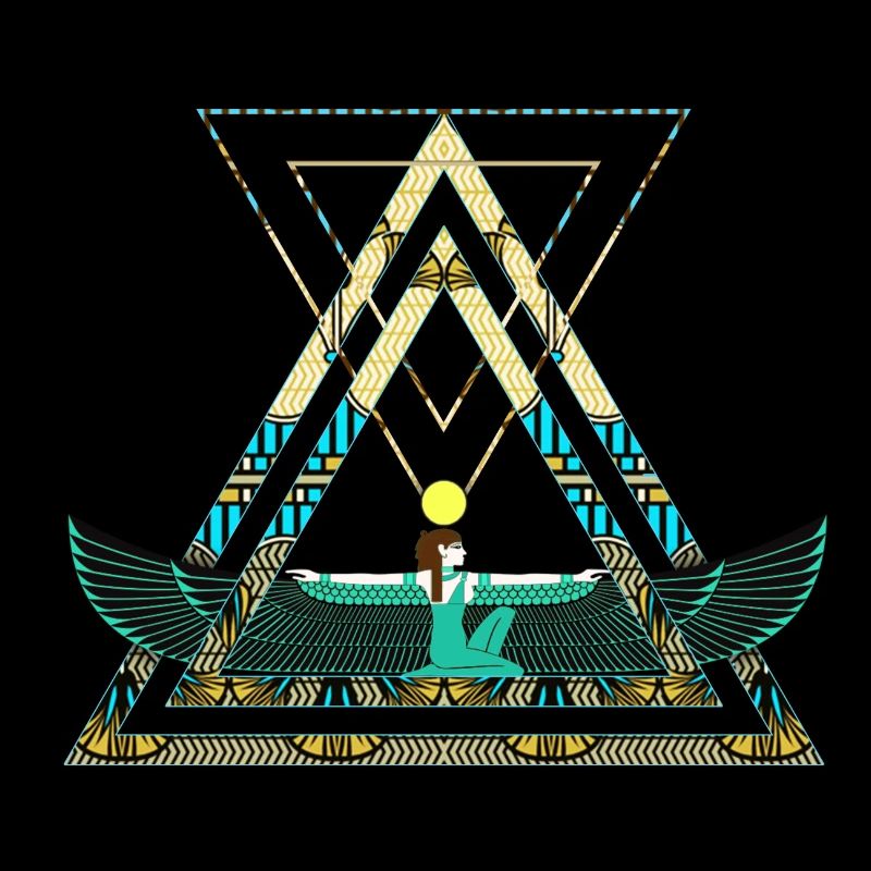 Geometric Goddess Isis