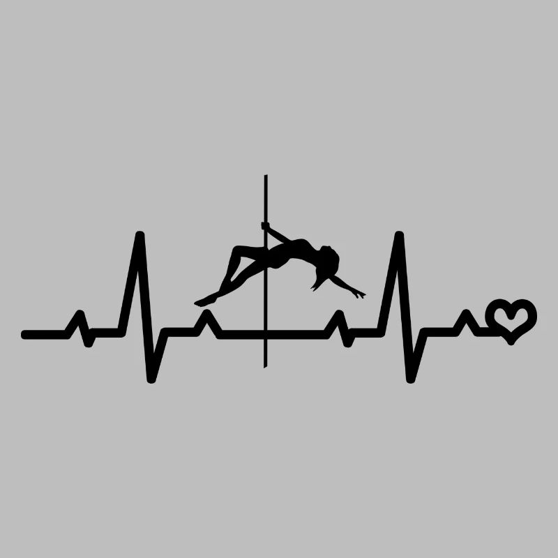 Pole dance Herzschlag Herzfrequenz Tanzen Pole EKG