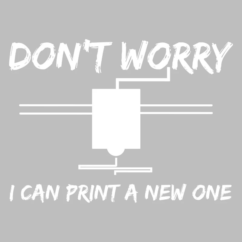 3D Printer Shirt 3D Print TShirt Gift Idea