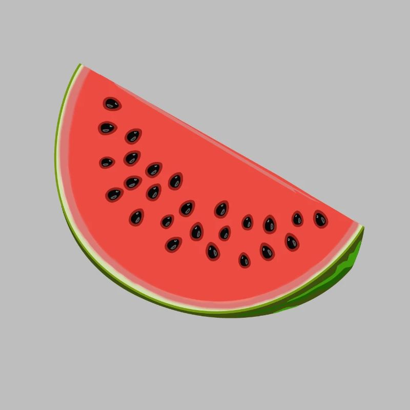 Wassermelone mit Samen