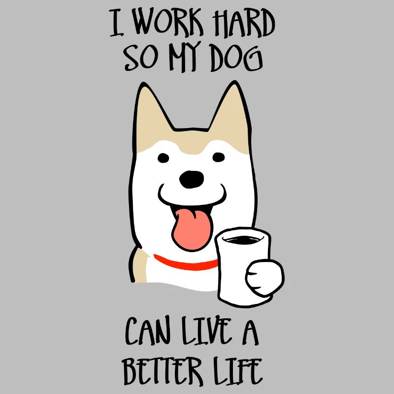 I work hard