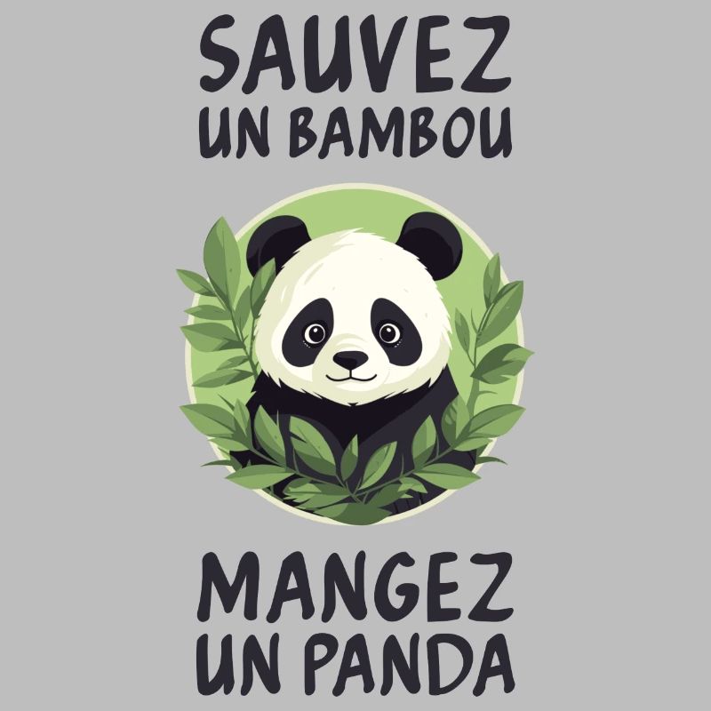Rette einen Bambus, iss einen Panda.