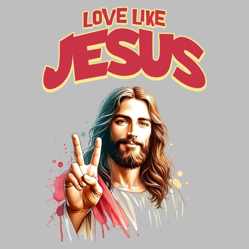 Aimer comme Jésus Visage classique de Jésus