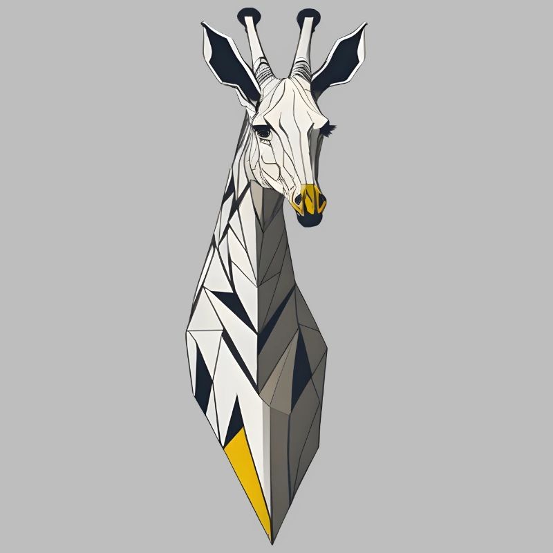 Minimalistic Giraffe