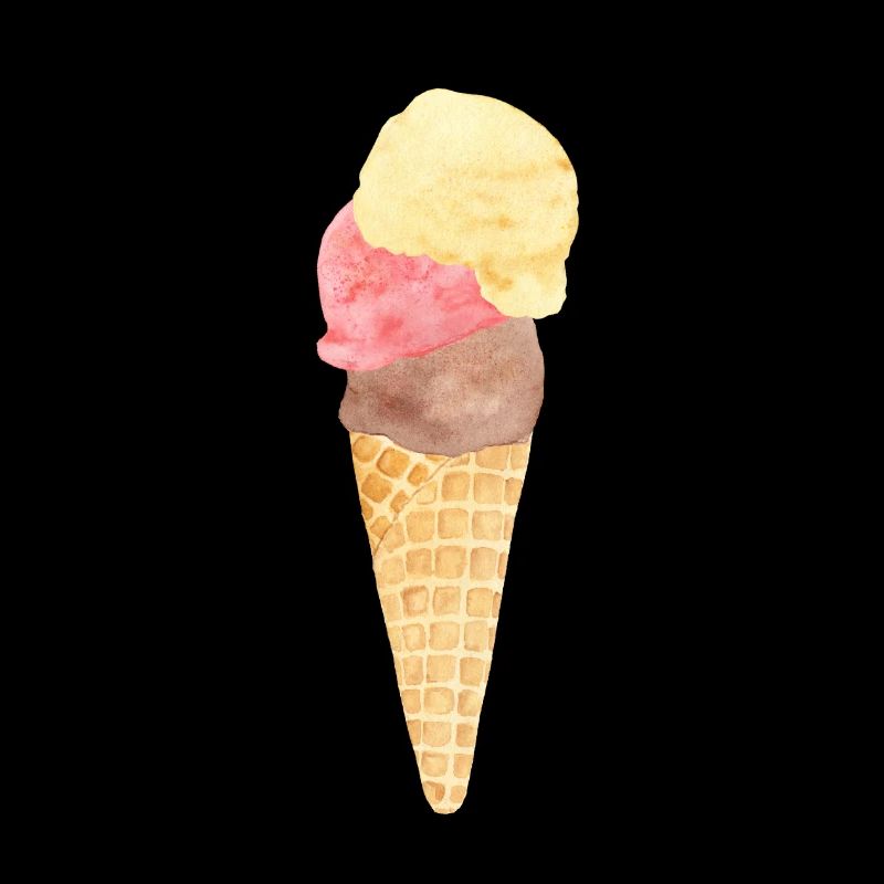 Drôle de | de conception de crème glacée T-shirt d’été | Glace