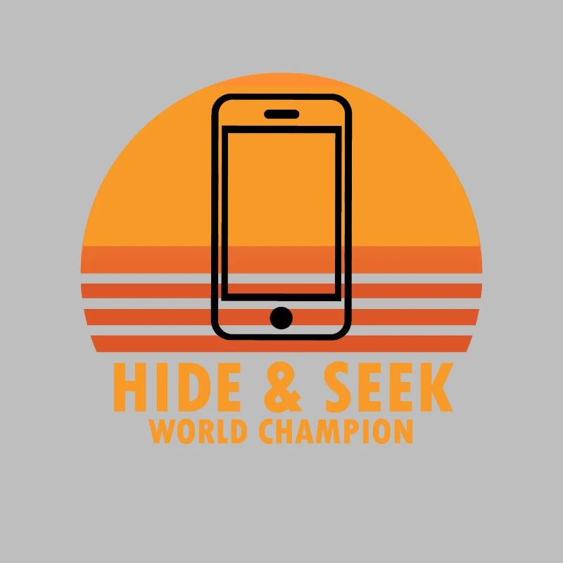 Cadeau de champion du téléphone cache-cache manquant