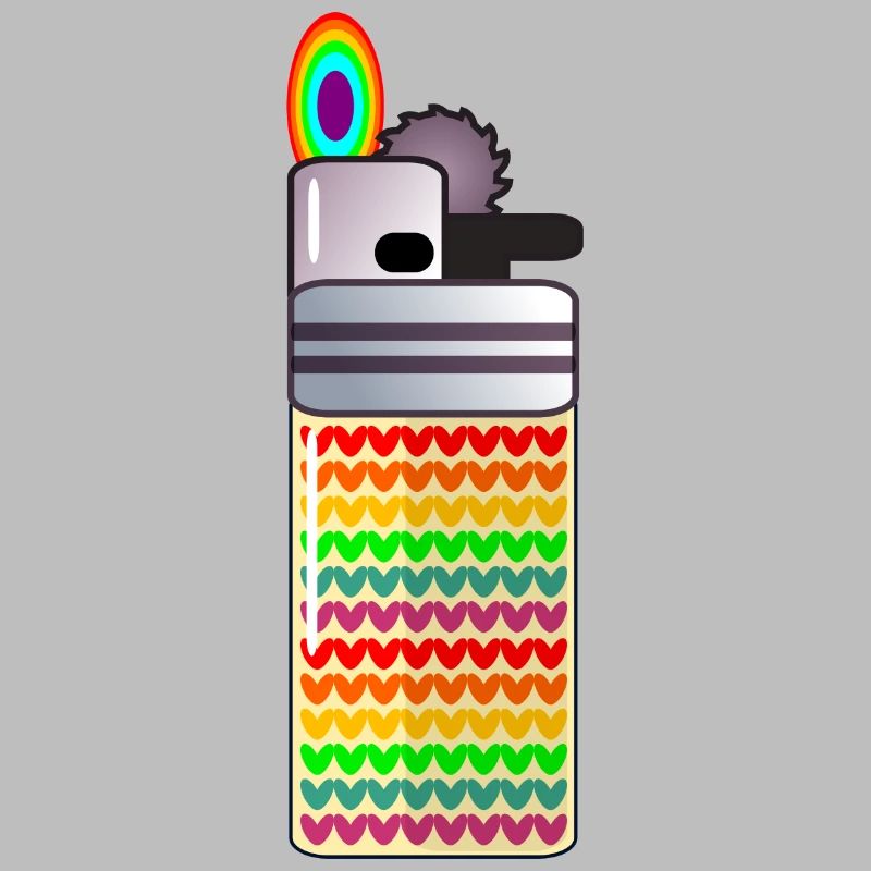 RAINBOW - LIGHTER SMOKING
