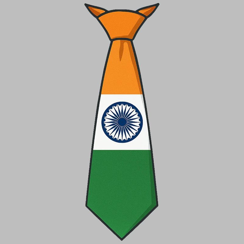 Cravate de l’Inde – Drapeau