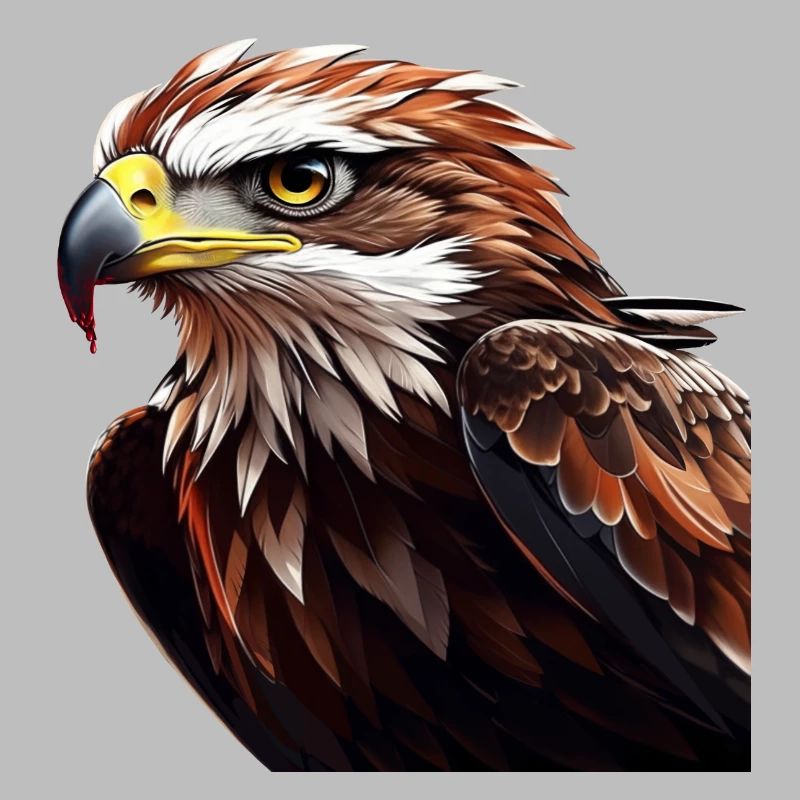 Powerful Eagle Head