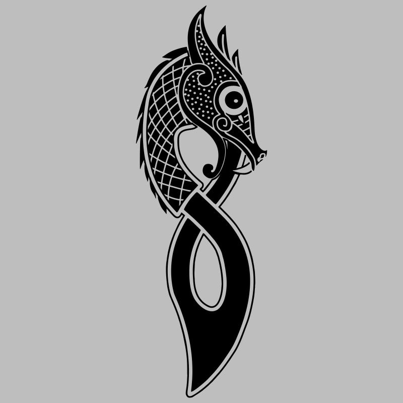 Jormungund die monströse Seeschlange oder der Drache