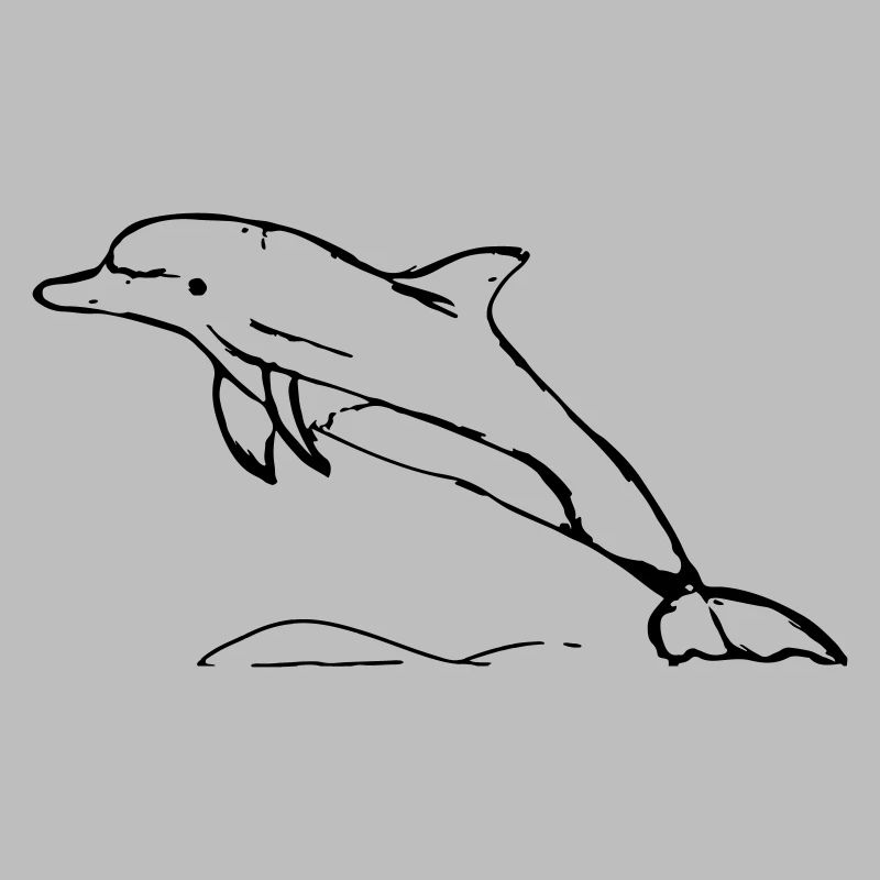 Springender Delphin Geschenk