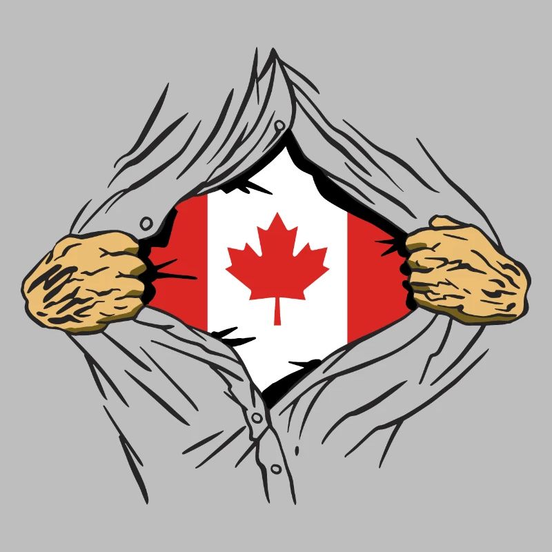 Drapeau du Canada Feuille d’érable Drapeau canadien Canada