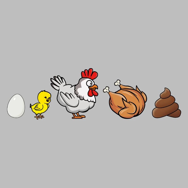 Évolution du poulet