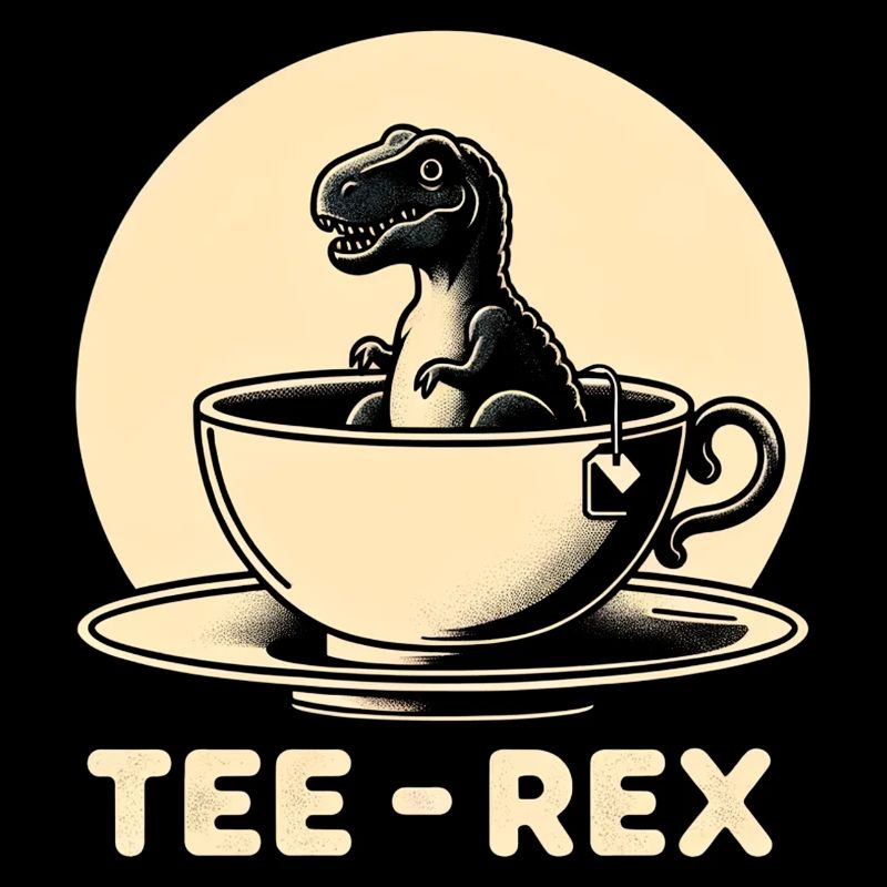 Tee Rex Dinosaurier Spruch