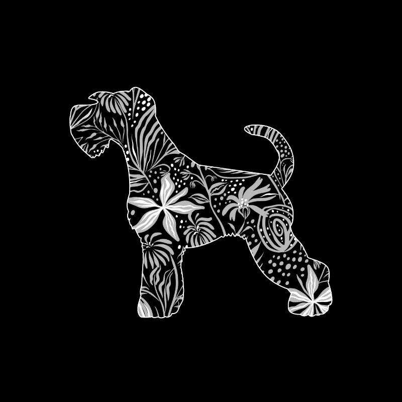 Schnauzer de fleur