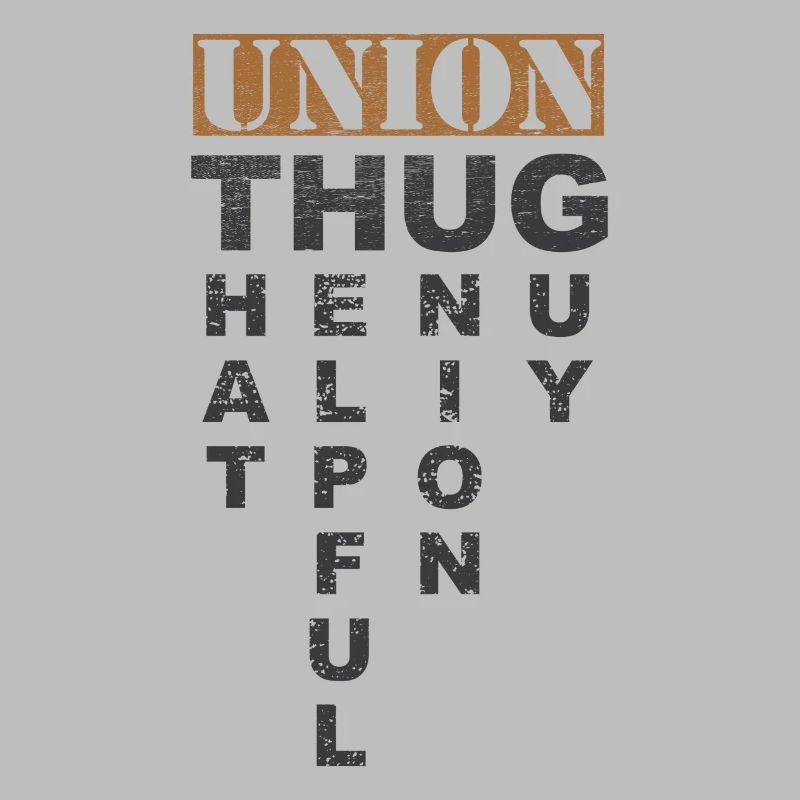 Union Thug Pro Labor Union Worker Protest Light