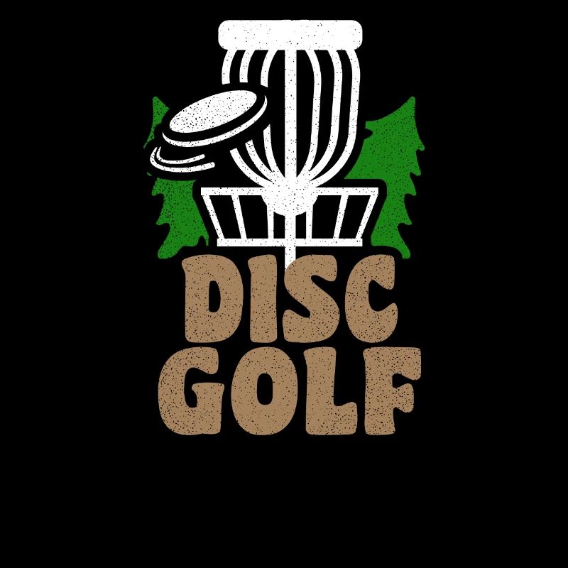 Fresbee Golf Holzkorb Disk Geschenk