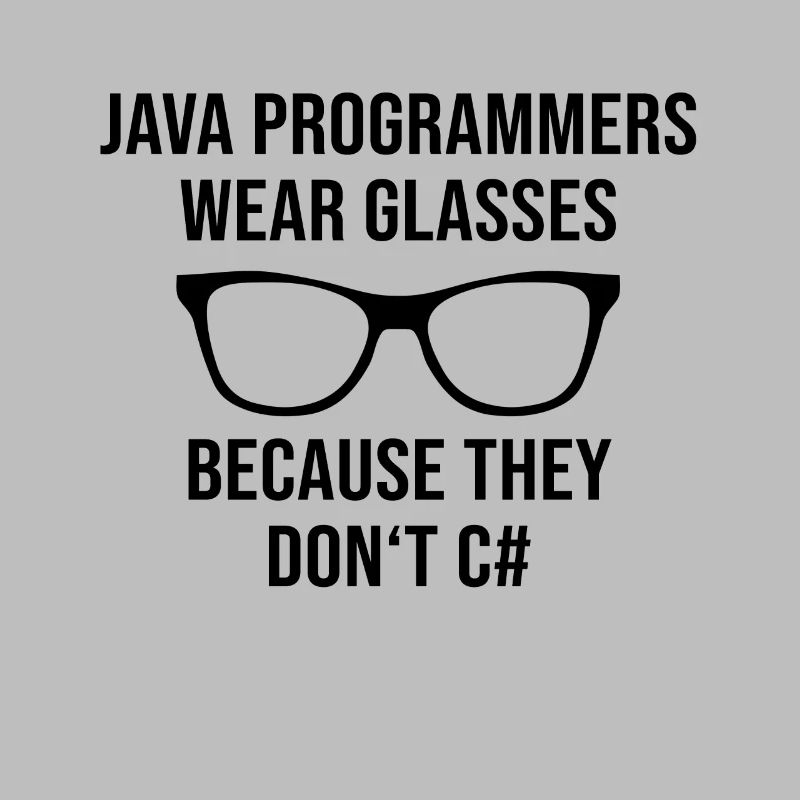 Programmeur Java Developer Glasses