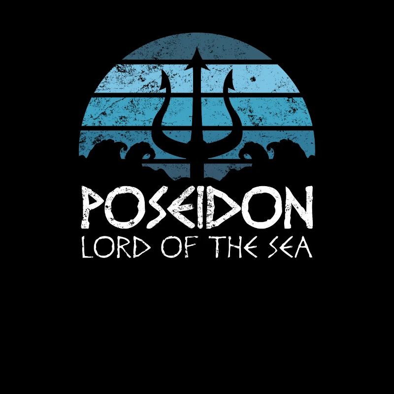 Poseidon trident Greece Mediterranean gift