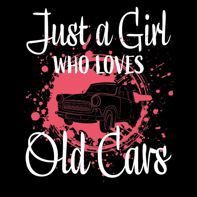 Car Girl Oldtimer