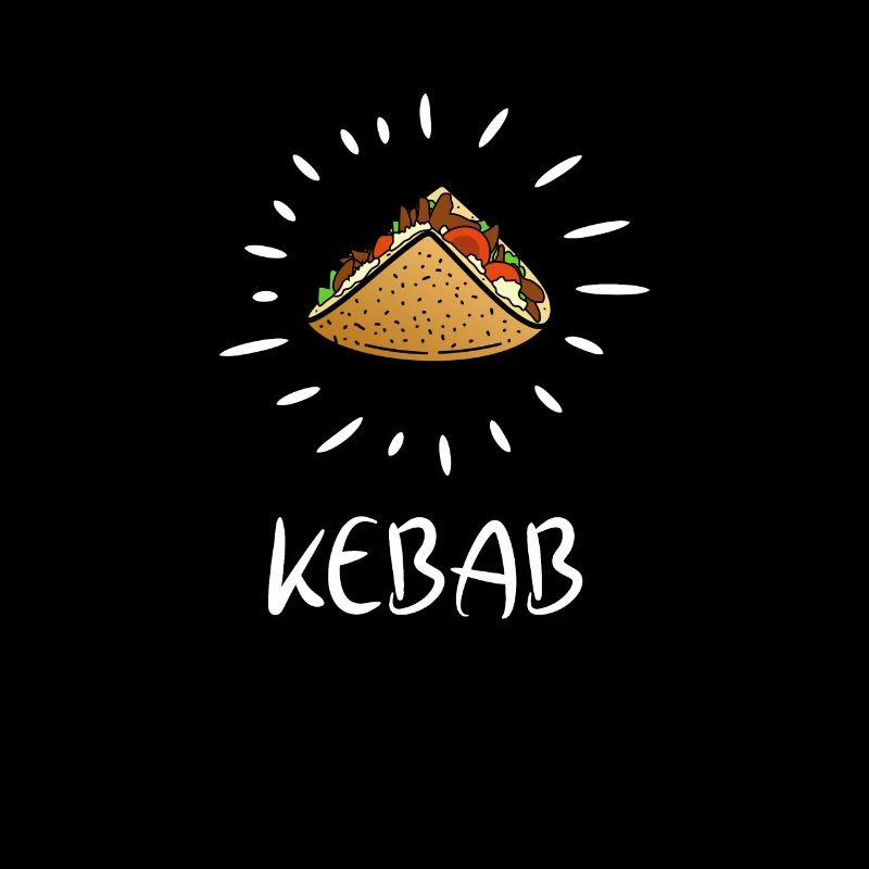 Doner kebab KEBAB cadeau blanc
