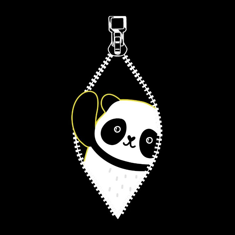 Panda de la fermeture éclair