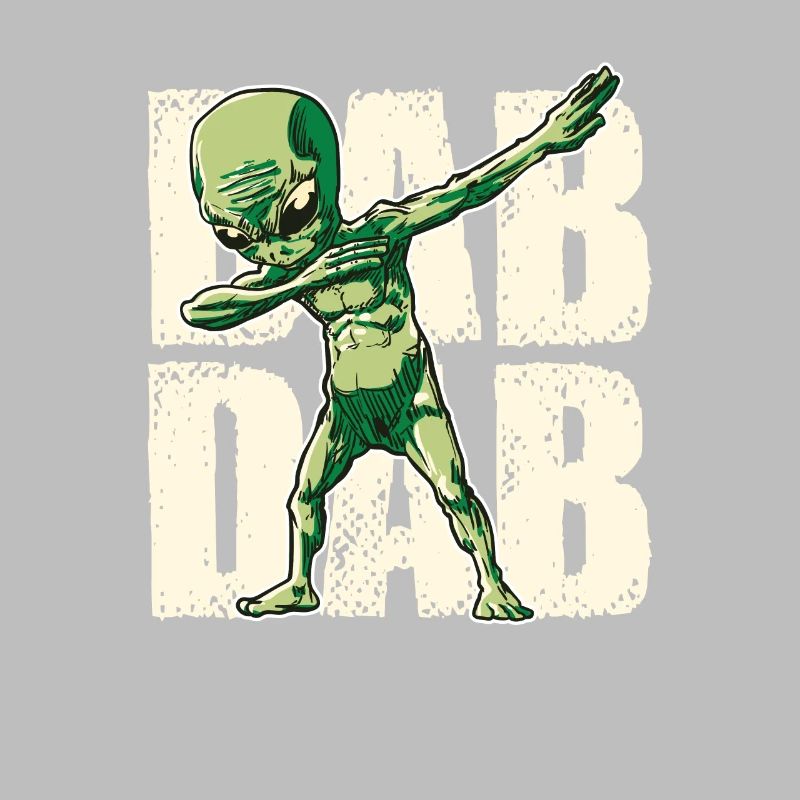 Dabbing Alien Dab Dab