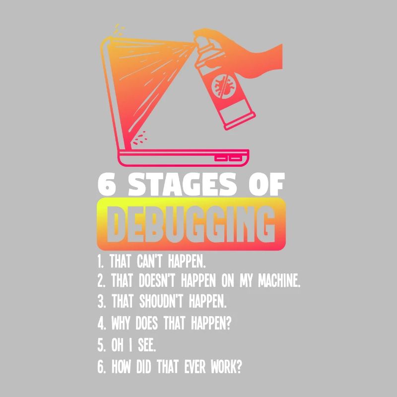 6 Stages Of Debugging