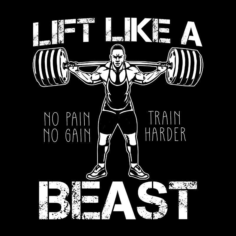 Lift like a Beast - Gym - Training - Squat
