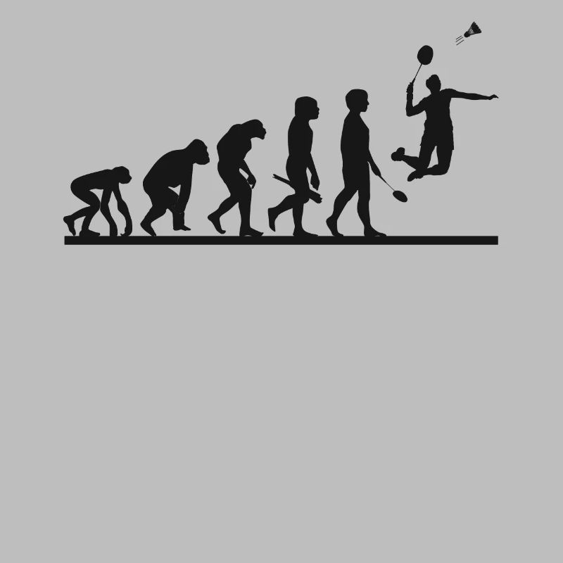 Badminton Badmintonspieler Evolution